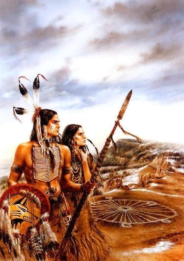 Couple d'indiens